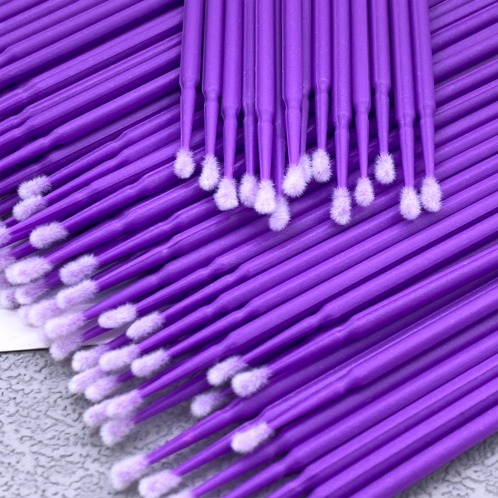 Micro Brush Applicator - 100pcs Micro Brush Lash Removing Swab