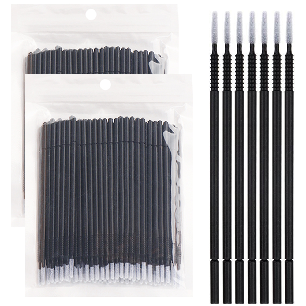Micro Brush Applicator - 200pcs Eyelashes MicroBrush Lash Mascara Applicators