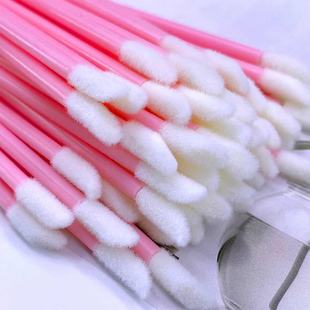50/500PCS Disposable Lip Brush - Micro Brush Applicator ulasan dan harga