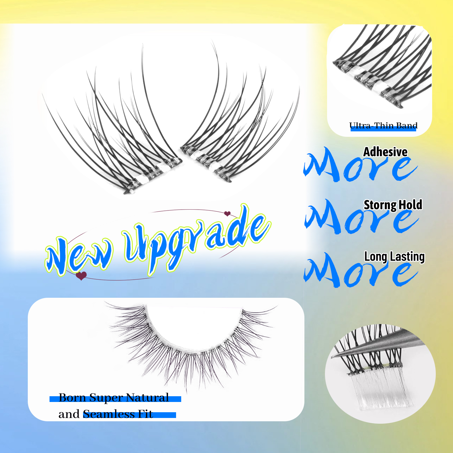Self-Adhesive Mermaid False Ey - Eyelash Extension Japanese Style ulasan dan harga