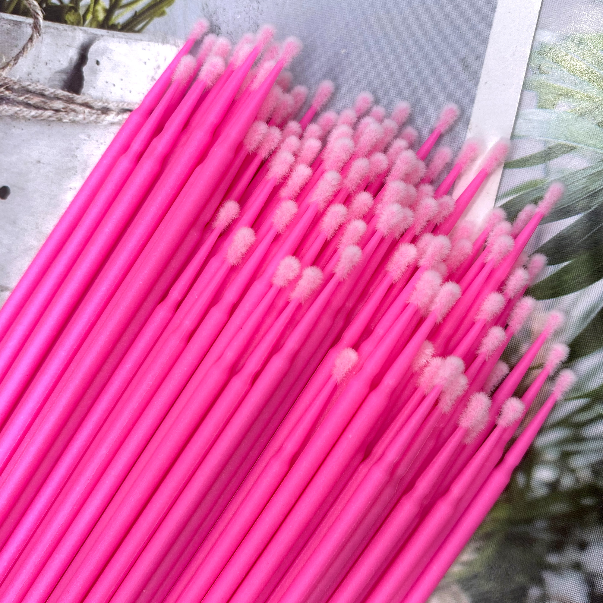 100pcs Micro Brush Lash Removi - Micro Brush Applicator ulasan dan harga