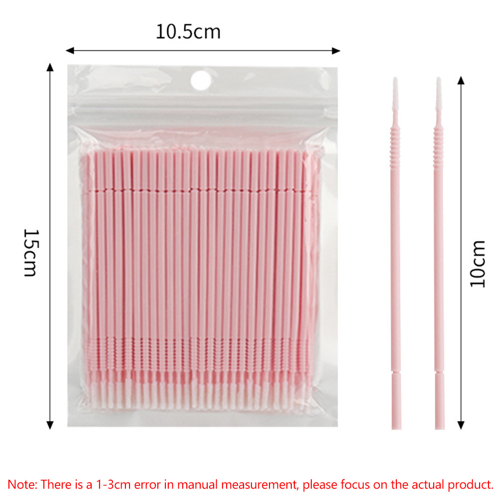 200pcs Eyelashes MicroBrush La - Micro Brush Applicator ulasan dan harga