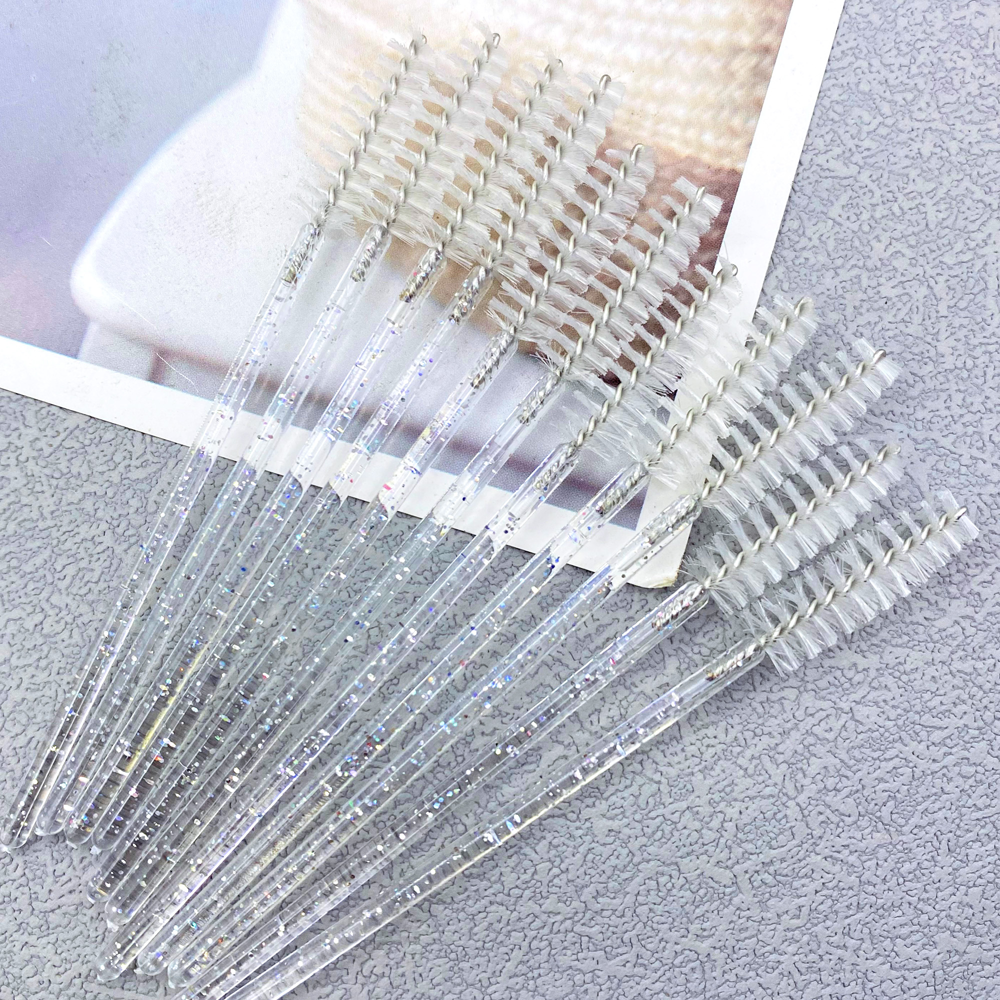 500PCS Eyelashes Brushes Set W - Micro Brush Applicator ulasan dan harga