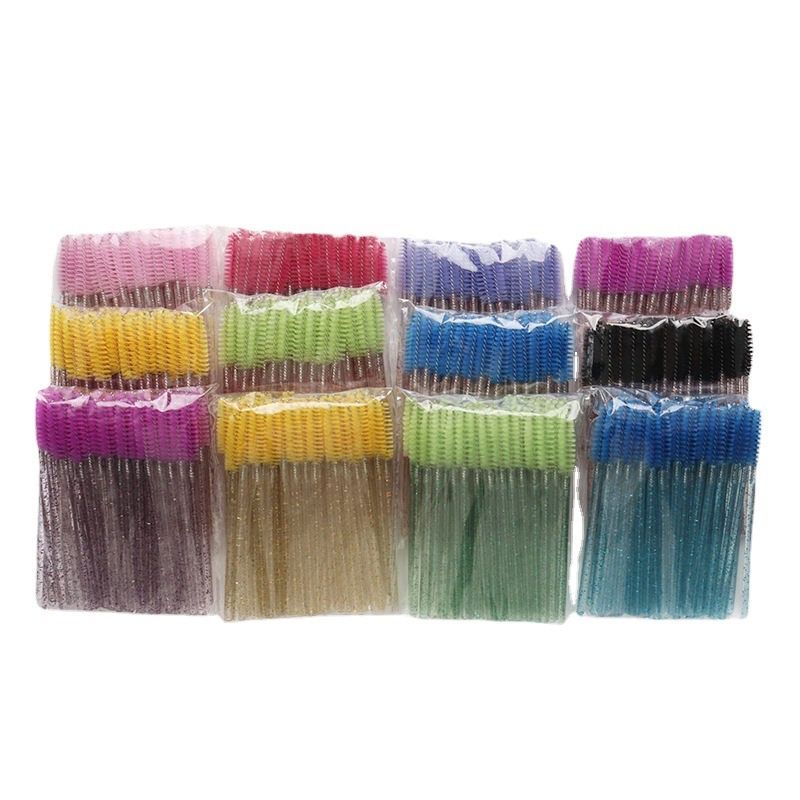 100/200pcs Crystal Eyelash Mak - Micro Brush Applicator ulasan dan harga