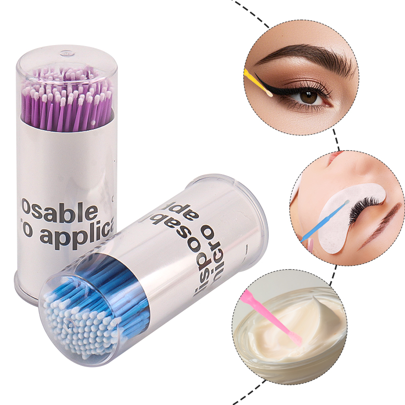 100pcs Disposable Eyelash Brus - Micro Brush Applicator ulasan dan harga