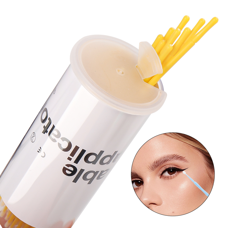 100pcs Disposable Eyelash Brus - Micro Brush Applicator ulasan dan harga