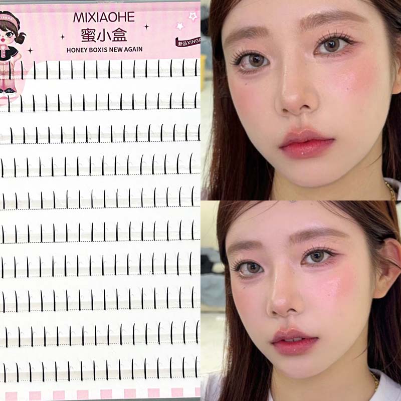 Mixiaohe 60/200 Clusters Fairy - Eyelash Extension Japanese Style ulasan dan harga