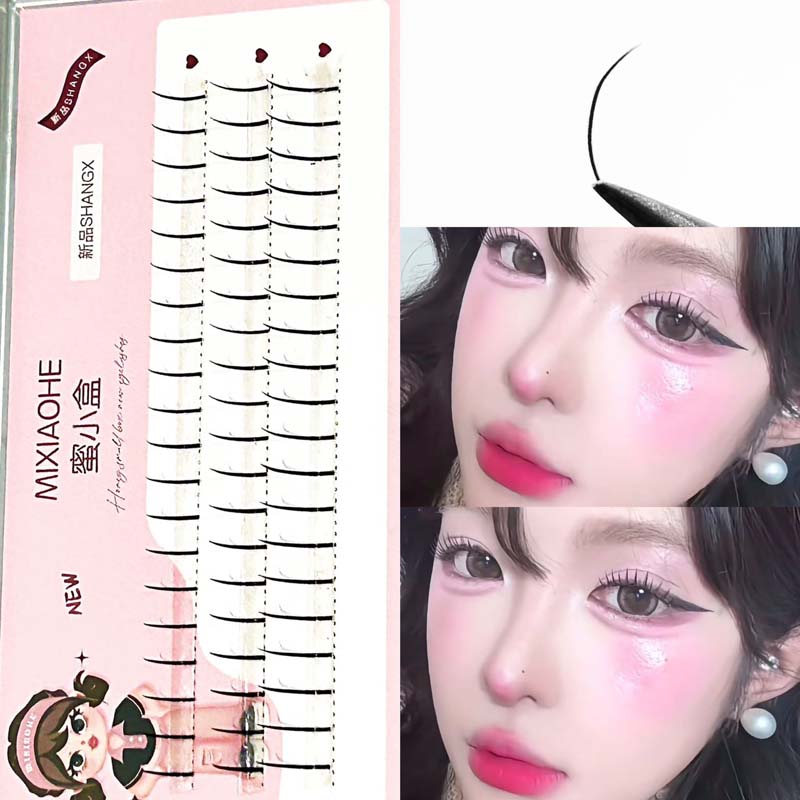 Mixiaohe 60/200 Clusters Fairy - Eyelash Extension Japanese Style ulasan dan harga