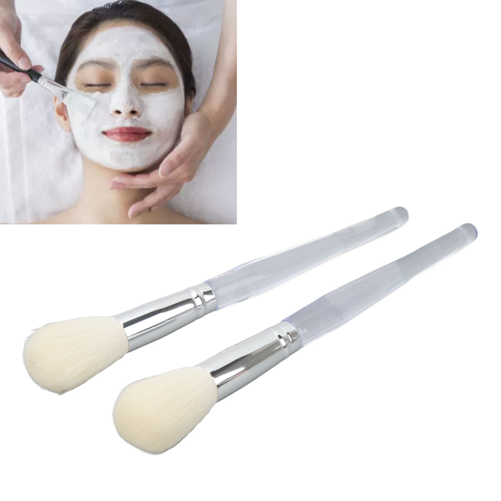 2 Pack Face Mask Brush Applica - Micro Brush Applicator ulasan dan harga