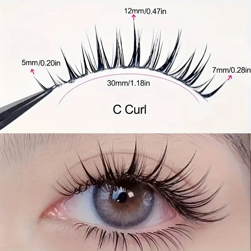 Five Rows Of Natural Whole Fal - Eyelash Extension Japanese Style ulasan dan harga
