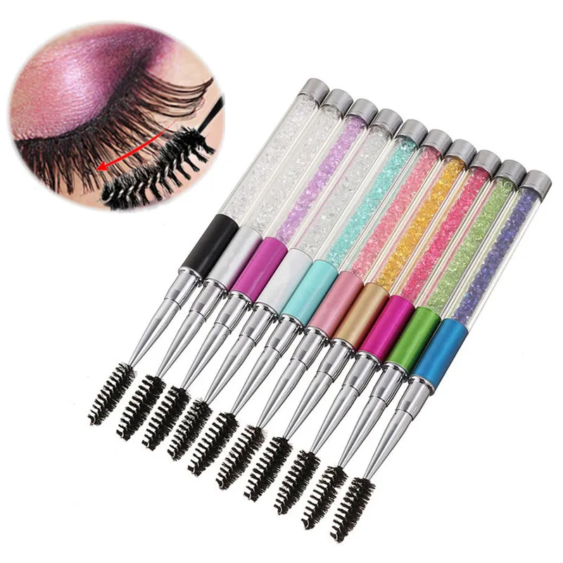Rhinestone Handle Lash Brush R - Micro Brush Applicator ulasan dan harga