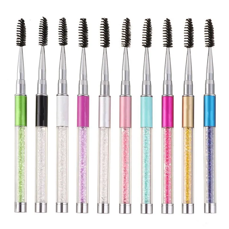 Rhinestone Handle Lash Brush R - Micro Brush Applicator ulasan dan harga