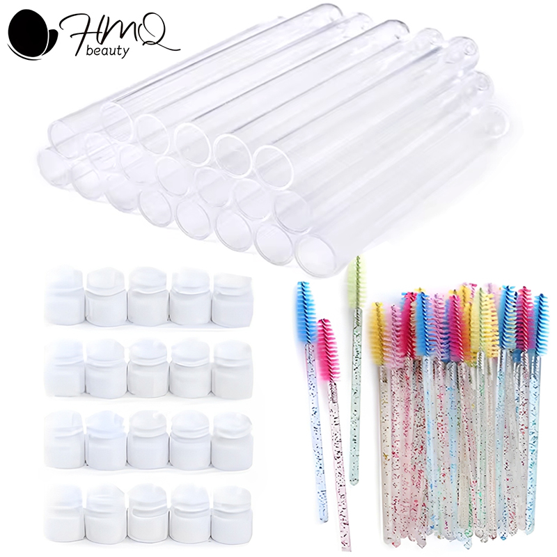 Eyelash Brush Tube With Eyebro - Micro Brush Applicator ulasan dan harga