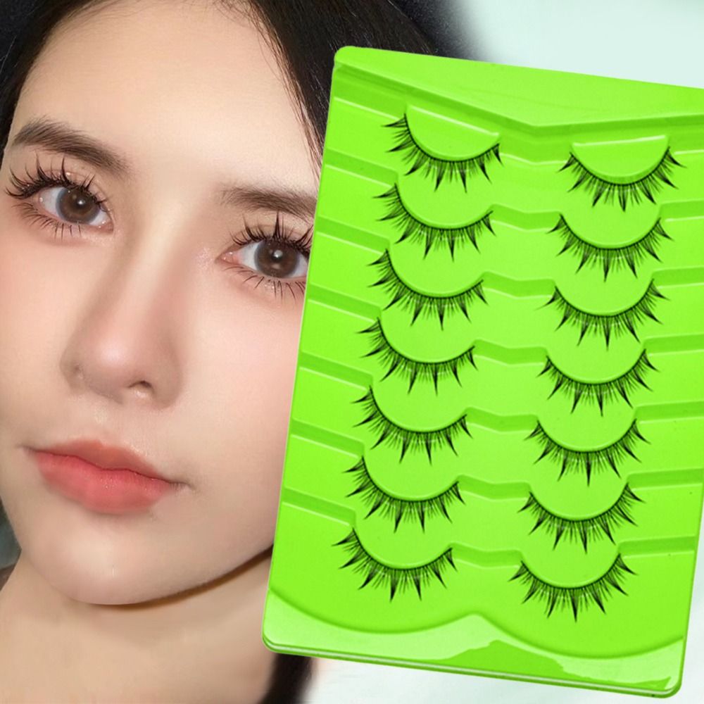 5/7 Pairs Fashion Natural Look - Eyelash Extension Japanese Style ulasan dan harga