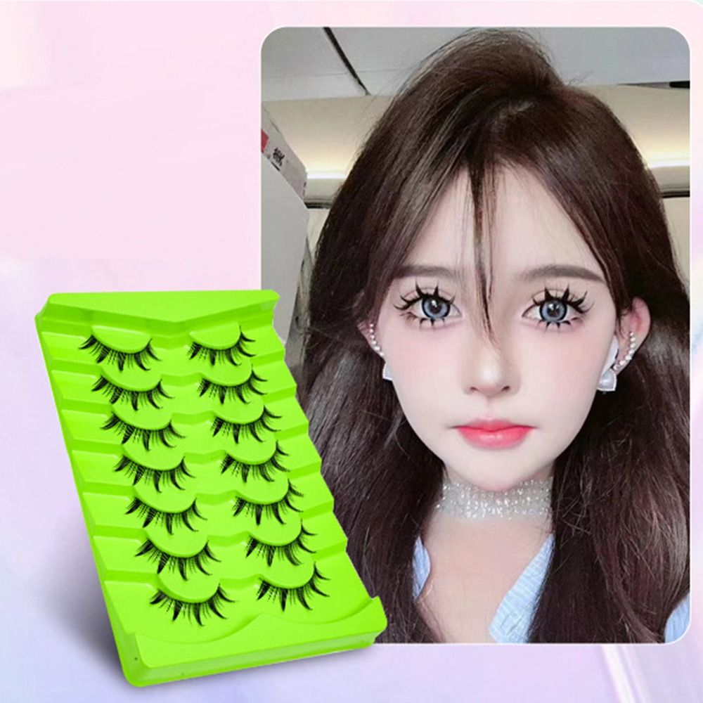 5/7 Pairs Fashion Natural Look - Eyelash Extension Japanese Style ulasan dan harga