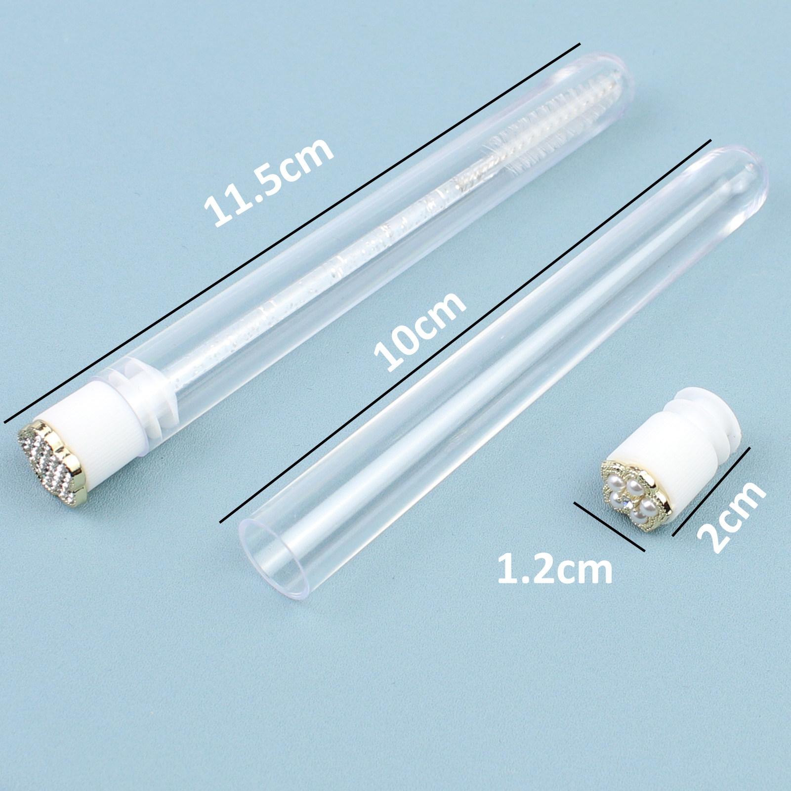 Mascara Wands Tube 30pcs Reusa - Micro Brush Applicator ulasan dan harga