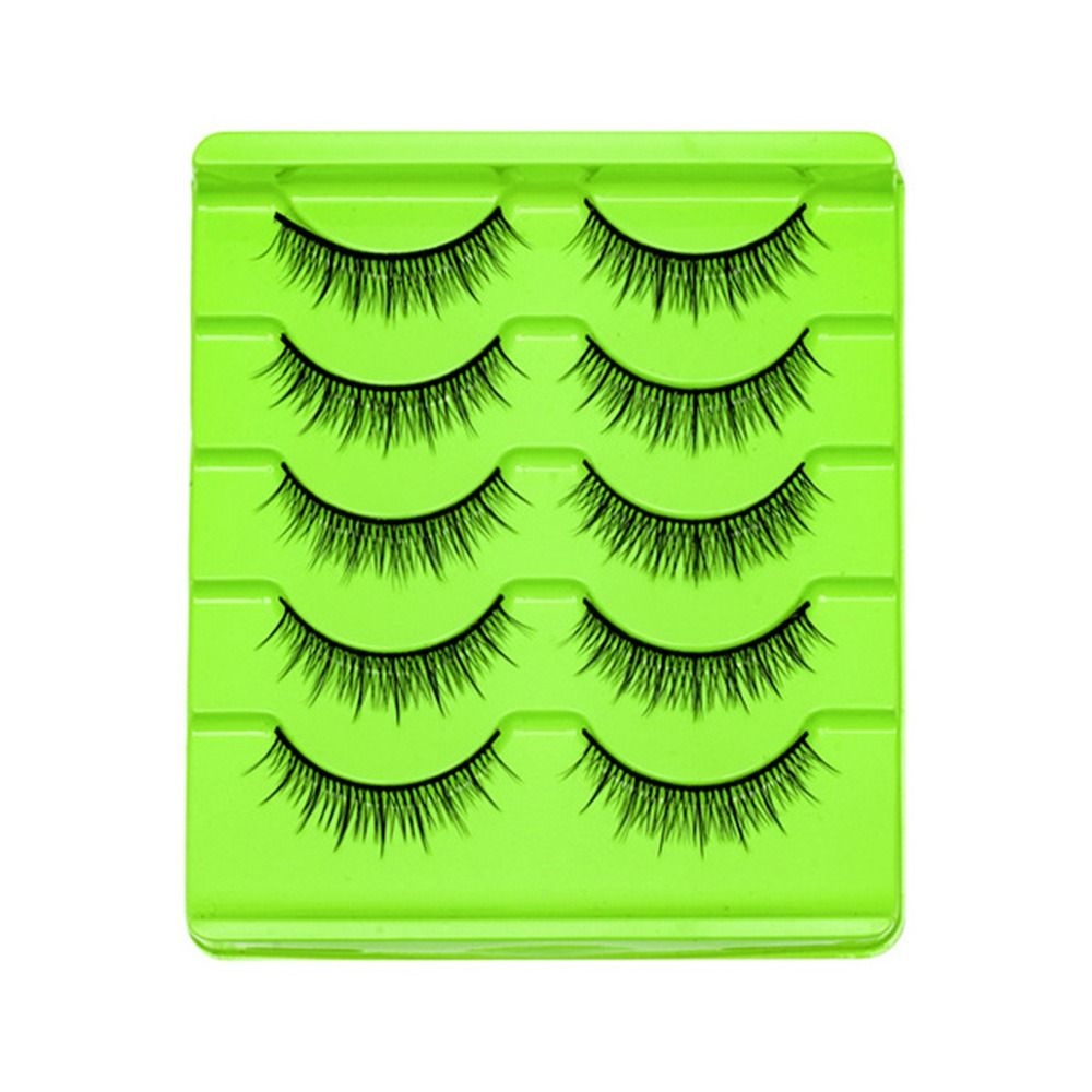 5/7 Pairs Fashion Natural Look - Eyelash Extension Japanese Style ulasan dan harga