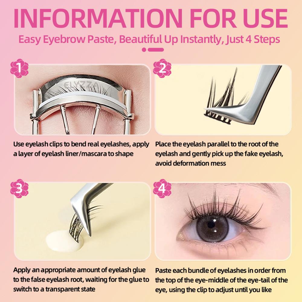 Wet Tip Comic Eye False Eyelas - Eyelash Extension Japanese Style ulasan dan harga