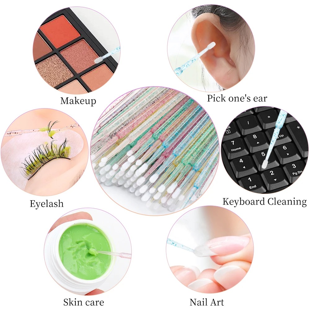 200pcs Lash Extension Micro Ap - Micro Brush Applicator ulasan dan harga