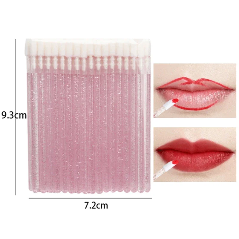 Brushes Lip 100PCS Disposable  - Micro Brush Applicator ulasan dan harga